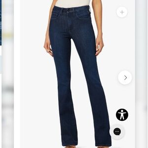 Joe's Jeans High-Rise Dark Wash Blue Bootcut Jeans